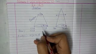 Chapter 13 Exercise 134 Frustum formulas Surface areas and volumes  Class 10 Maths NCERT [upl. by Elisha]