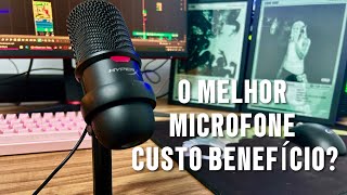 Microfone HyperX Solocast  UNBOXING e TESTE [upl. by Ikceb]