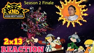 Codename Kids Next Door  Season 2 Episode 13 REACTION Season Finale [upl. by Cirone]