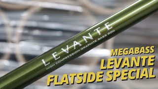 Megabass Levante Flatside Special Tackle Breakdown [upl. by Bridgette939]