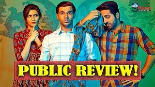 WATCH VIDEO BARELY KI BARFI PUBLIC REVIEW [upl. by Noskcire]