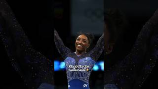 winner of women’s all around gymnastics🥇 gymnast simonebiles olympics goldmedal spedup [upl. by Fairfax]