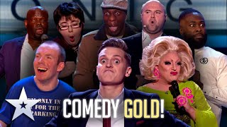 The COMEDY GOLD of BGT  Britains Got Talent [upl. by Llenwahs]