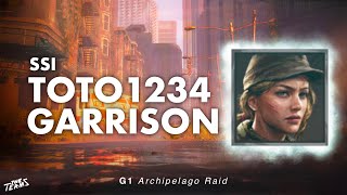 TheTermsGaming  SSI Toto1234 Garrison in G1 Archipelago Raid  Doomsday Last Survivors [upl. by Irac]