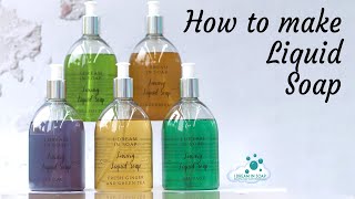 How to make liquid soap 30 minute liquid soap method [upl. by Tuesday]