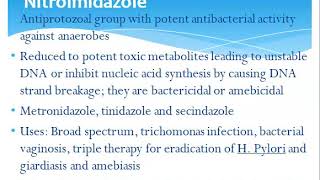 Antibacterial agents antimetabolites and others MPTS [upl. by Fiske270]