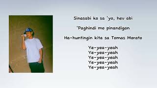 Para Sa Streets  Hev Abi Lyrics [upl. by Harilda278]