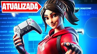 ATUALIZOU A MELHOR CONFIGURAÃ‡ÃƒO DE FORTNITE PARA CONTROLE MELHOR CONFIGURAÃ‡ÃƒO PARA CONSOLE PS4PS5 [upl. by Yentiw]