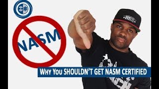 Why you should NOT get the NASM CPT  Certification [upl. by Yerahcaz]