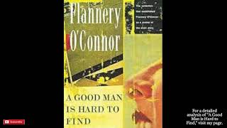 Learn English Flannery OConnors A Good Man is Hard to Find Audiobook Female American Voice [upl. by Sall]