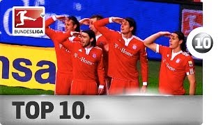 Top 10 Goal Celebrations [upl. by Eiramik]