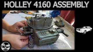 Holley 4160 Carburetor  Reassembly [upl. by Sirromal]