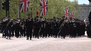 Gurkha 200  March Down The Mall And Memorial Service In Whitehall  30th April 2015 [upl. by Ahtanoj]