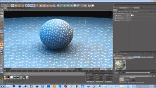 Cinema 4D Texturing Turorial [upl. by Ahsilahs]