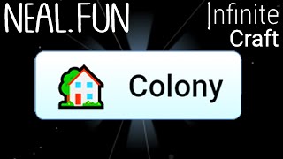 How to Make Colony in Infinite Craft  Get Colony in Infinite Craft [upl. by Asserak195]