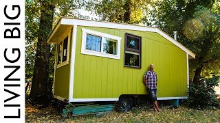 70 Year Old Builds Innovative OffGrid Tiny House For Debt Free Retirement [upl. by Fran]