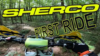 2020 SHERCO SEF 300 FIRST RIDE IMPRESSIONS [upl. by Elsa]