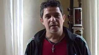 Alejandro Sanz manda un mensaje en quotMéxico por Haitíquot [upl. by Acilejna]