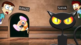 Cat amp Mouse ki Ladai  Ratty Catty Simulator  Shiva and Kanzo Gameplay [upl. by Enaelem165]