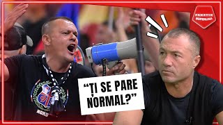 Adrian Ilie DIALOG INCINS cu seful galeriei FCSB Gheorghe Mustata [upl. by Eilssel]