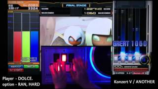 Konzert V A MAX64 FC  played by DOLCE  beatmania IIDX23 copula 手元付き [upl. by Llehcram]