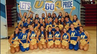 UDA College Camp Game Day  Hofstra University Dance Team [upl. by Jarib794]