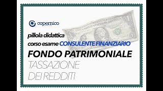 Esame Consulente Finanziario Fondo Patrimoniale Copernico Centro Studi [upl. by Gnos]