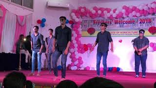 vnmkv parbhani Freshers party 2018 college of agriculture parbhani [upl. by Muhan731]