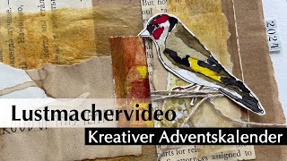 Kreativer Adventskalender im Artjournal 2024  Lustmacher [upl. by Gonsalve]