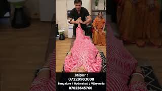 back pain treatment  Sciatica pain adjustment by Dr Pankaj Choudhary trending [upl. by Mloc]