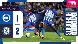 Extended PL Highlights Brighton 1 Chelsea 2 [upl. by Ainotal]