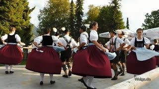 Trachtenverein DSimetsbergler Wallgau plattelt den Schottischen [upl. by Wyatan30]