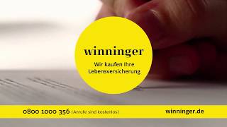 Lebensversicherung verkaufen – Winningerde [upl. by Samara]