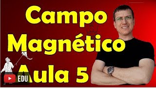 Campo magnético  Fio retilíneo e longo  Eletromagnetismo  Aula 5  Prof Marcelo Boaro [upl. by Anahsahs]