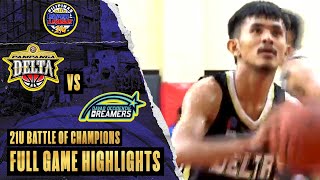 PAMPANGA DELTA VS DAVAO OCCIDENTAL DREAMERS l BATTLE OF THE CHAMPIONS l HIGHLIGHTS l PSL21U [upl. by Kapoor]