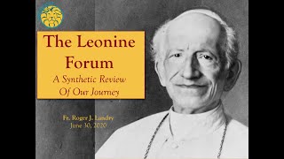 The Leonine Forum A Synthetic Review of A Journey into Catholic Social Teaching [upl. by Brittney950]