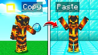 Minecraft But You Can COPY and PASTE Anything [upl. by Adnolor]