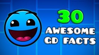 30 AWESOME GEOMETRY DASH FACTS [upl. by Gerstner]