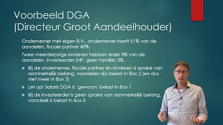 Deel 4 Box 2 inkomen uit aanmerkelijk belang Belasting Economie en Bedrijfseconomie havo vwo [upl. by Schreck135]