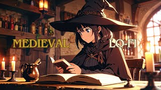 Fantasy Medieval Celtic Lofi Music for Studying and Relaxing or just Vibing  BardWitch Ambience [upl. by Nerua736]