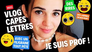 Vlog CAPES LETTRES MODERNES [upl. by Notslah349]