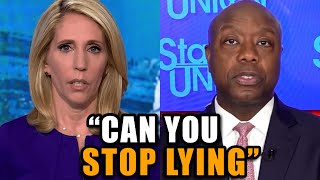 Tim Scott HUMILIATES Dana Bash when she tries insulting him on live tv [upl. by Sell]