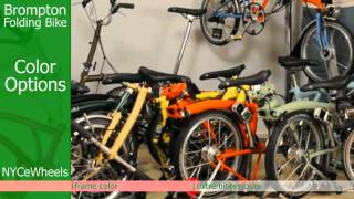 Brompton folding bike  Colors [upl. by Abdul265]