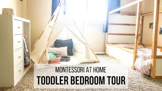 MONTESSORI TODDLER BEDROOM TOUR [upl. by Bower440]