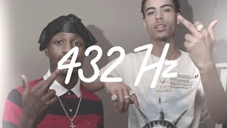 Lil TJay ft Jay Critch  Ruthless 432Hz [upl. by Annahael]