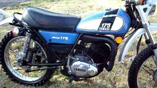 1975 Yamaha dt175 Overview [upl. by Vatsug204]