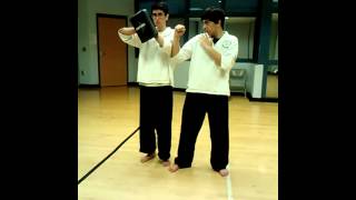 KBD KEMPO KARATE  RISING KICK [upl. by Aitnahc]