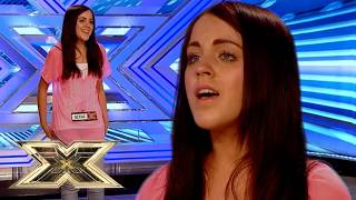 Irish singer Melanie McCabe has Louis Walsh in tears with Rihanna cover  The X Factor Auditions [upl. by Arihsa]