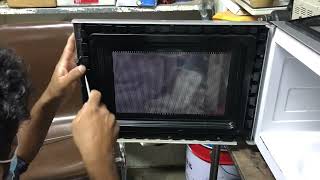 How to remove cokroaches from microwave oven door [upl. by Jacintha759]