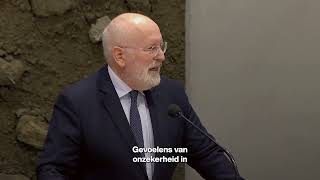 Frans Timmermans over antisemitisme en moslimhaat [upl. by Aihsotan122]